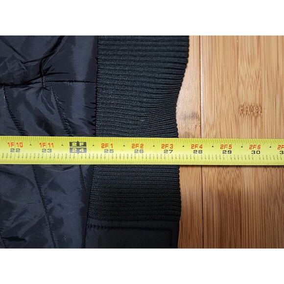 Oakley Quilted Jacket Women's Sz Large Black Insulated Puffer Full Zip Ski Coat - Picture 4 of 10